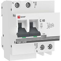 Устройство защиты от дугового пробоя 1P+N C 40А 4.5кА 72мм УЗДП PROxima EKF afdd-2-40C-72-pro