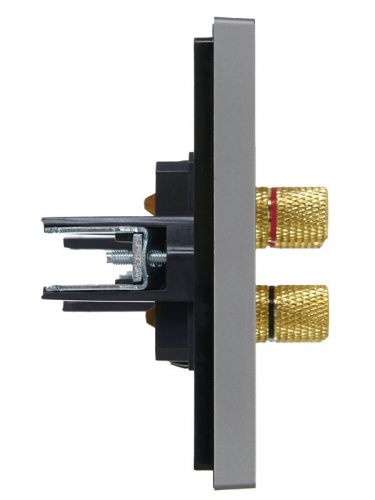 Аудиорозетка 4-м FORTE&PIANO FP539 сталь IEK FP-S40-K46 фото 4