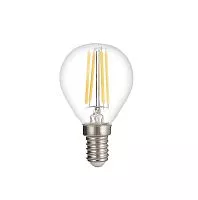 Лампа светодиодная филаментная PLED OMNI 8Вт G45 4000К нейтр. бел. E14 230В/50Гц CL JazzWay 5021396