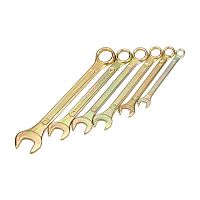 Набор ключей комбинированных 8 10 12 13 14 17мм 6 предметов цинк желт. Rexant 12-5841-2