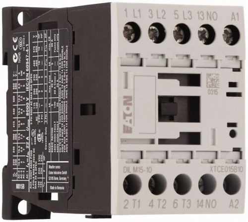 Контактор DILM15-10 (230В 50Гц/240В 60Гц) EATON 290058 фото 4