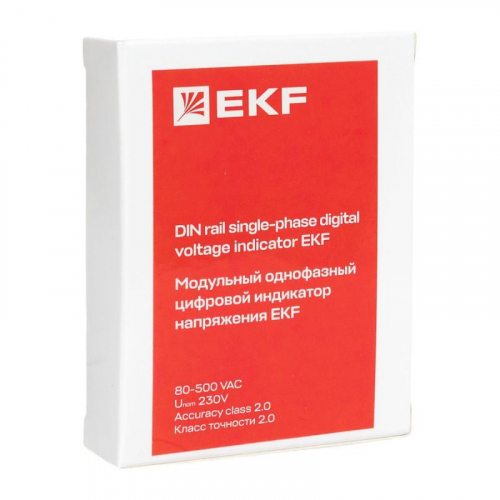 Индикатор напряжения модульный однофазный цифровой EKF VDI-G31 фото 10