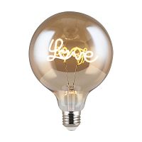 Лампа светодиодная филаментная Loft 271 G125 4Вт 2700К E27 Voltega 8522