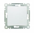 Выключатель 1-кл. СП Lillium IP20 механизм бел. Makel 30001001