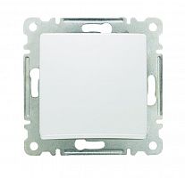 Выключатель 1-кл. СП Lillium IP20 механизм бел. Makel 30001001