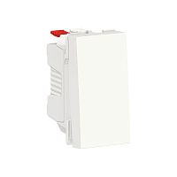 Переключатель 1-кл. 1мод. СП Unica Modular IP21 (сх. 6) 250В 10AX бел. SchE NU310318
