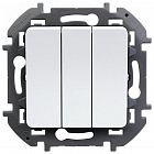 Выключатель 3-кл. Inspiria 10АХ 250В винтов. зажимы бел. IEK 673540