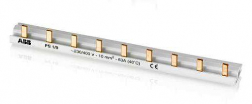 Разводка шинная 1ф PS1/9 Comp(PIN) ABB 2CDL210001R1009