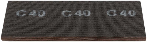 Сетка шлифовальная нейлоновая основа 120х280мм (уп.10шт) Р 40 FIT 38291 фото 4
