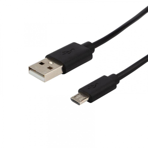 Кабель USB (micro USB) длиный штекер 1М черн. REXANT 18-4268 фото 3