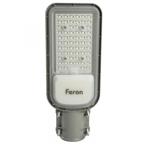 Светильник светодиодный SP3040 50Вт 5000К IP65 AC 230В/50Гц уличный сер. FERON 41548