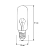 Лампа накаливания MIC 40/T25/CL/E14 для вытяжек Camelion 12984