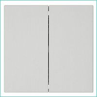 Выключатель 2-кл. СП FD 10А IP20 с накладкой механизм тауп матов. soft touch Jasmart FD3023PTM