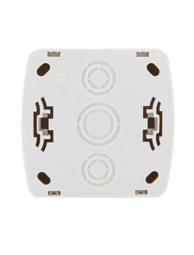 Розетка компьютерная ОП Demet RJ45 бел. LEZARD 711-0200-139 фото 2