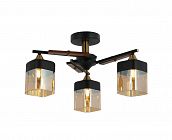 Люстра Glitz 60Вт E27х3 IP20 Freya FR5154PL-03B
