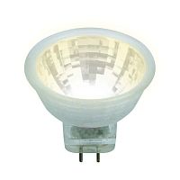 Лампа светодиодная LED-MR11-3W/WW/GU4/220V GLZ21TR 220В прозр. свет теплый бел. 3000К упак. картон Uniel UL-00001702