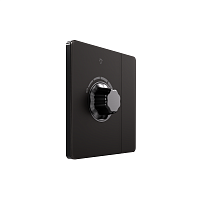 Светорегулятор 1-кл. СП TRIAC Systeme Infinity 10А 300Вт 250В с выключателем полярная ночь SE FSE001021