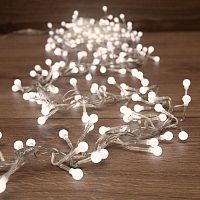 Гирлянда светодиодная "Мишура LED" 6м 576LED бел. 35Вт 220-240В IP20 провод ПВХ прозр. Neon-Night 303-615