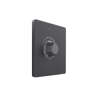Светорегулятор 1-кл. СП TRIAC Systeme Infinity 10А 300Вт 250В с выключателем вулканический пепел SE FSE000721