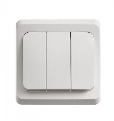 Выключатель 3-кл. СП Этюд 10А IP20 бел. SE BC10-003B фото 3