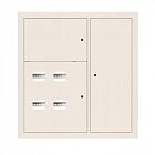 Щит этажный 4кв. RAL9001 (1000х950х150) Basic EKF mb28-v-4-r9001