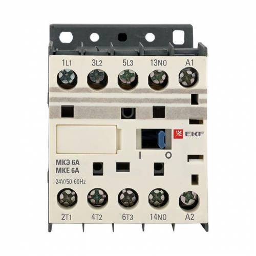 Мини-контактор МКЭ 6А кат. 24В AC 1НО PROxima EKF Mctr-s-6-24 фото 4