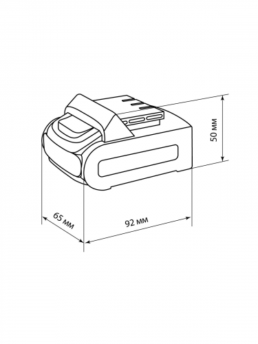 Аккумулятор для дрелей-шуруповертов ДША-12-Л1(ЛК1) 12 В, 1,3 А*ч Li-Ion, "Гранит" TDM фото 7