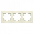 Рамка 3-м Афина универс. сл. кость (ivory) Universal A0045-I