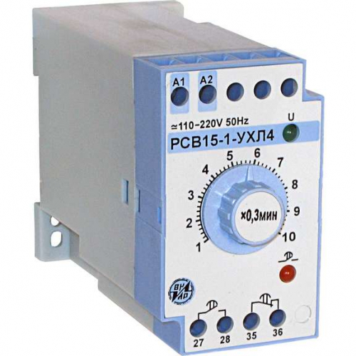 Реле времени РСВ-15-1 110-220В 1-10с ВНИИР A8120-76917139