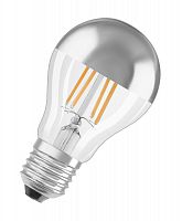 Лампа светодиодная филаментная Retrofit A 6.5Вт (замена 50Вт) прозр. 2700К тепл. бел. E27 650лм угол пучка 300град. 220-240В OSRAM 4058075427860