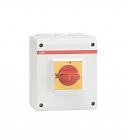 Рубильник OTP32BA4M 2хM25+M16 красн/желт. рукоятка в боксе ABB 1SCA022459R6780
