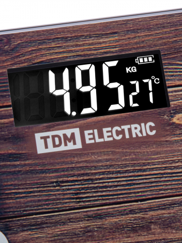 Весы электронные напольные "Спа", стекло, деление 0,01 кг, макс. 180 кг, 28х28 см, TDM фото 8