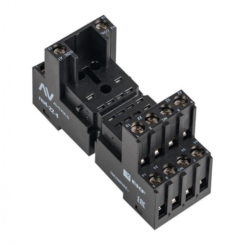 Разъем для реле РМ4 22/4 AVERES EKF rm4-22-4 фото 5