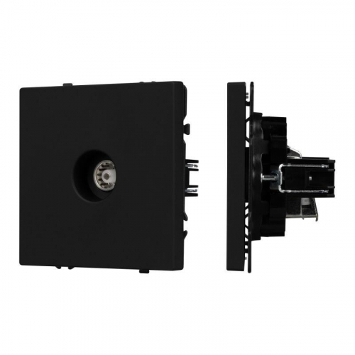 Механизм телевизионной розетки SCT-NOBE-MTV1-SFPL-BK черн. оникс Arlight 054293
