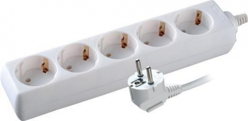 Удлинитель 5х3м с заземл. 16А IP20 S 5х3-Z 2.2кВт ПВС 3х0.75 Volsten 9319