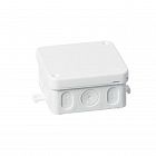 Коробка разветвительная квадратная 75х75мм IP65 бел. ABB 2TKA140010G1