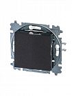Переключатель перекрестный 1-кл. СП Levit IP20 антрацит/дым. черн. ABB 2CHH590745A6063