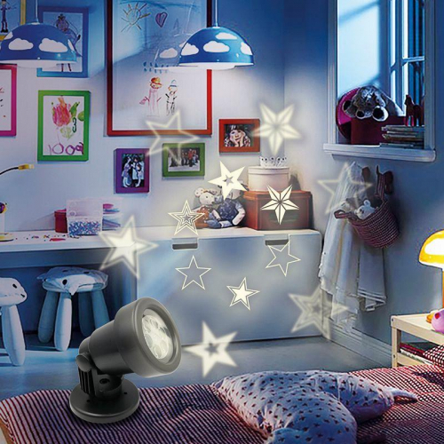 Проектор светодиодный "Звезды" 6LED тепл. бел. 5Вт 220В IP44 Neon-Night 601-268 фото 2