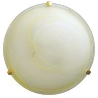 Светильник НПБ 06-3х60 "Дюна" d500 М64 желт./клипса зол. (инд. упак.) Элетех 1005151104