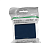 Выключатель кнопочный 1-кл. ArtGallery 10А с подсветкой механизм аквамарин SE GAL001116