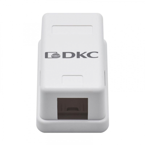 Розетка универсальная 1 порт для модулей Keystone DKC RNW1WH фото 2