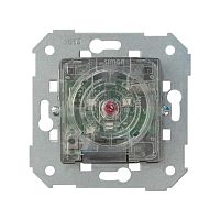 Переключатель проходной нажимной СП Simon 82/82Nature/88 IP20 230В 2000Вт релейный с голуб. подсветкой механизм Simon 75322-69