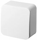 Кнопка звонка 1-кл. ОП 10А IP20 бел. Jasmart FS3010W