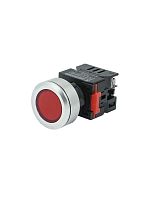 Лампа индикаторная ЛС-30-К-2-24-65У1 светодиодная матрица d30мм 24В AC/DC IP65 красн. Электротехник ET016980