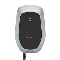 Станция зарядная переменного тока (AC) - EOS Зарядка (EOS Charge) 7.4кВт T2C 5м - RFID - WiFi - LAN - Power Meter DKC EC7CMETS