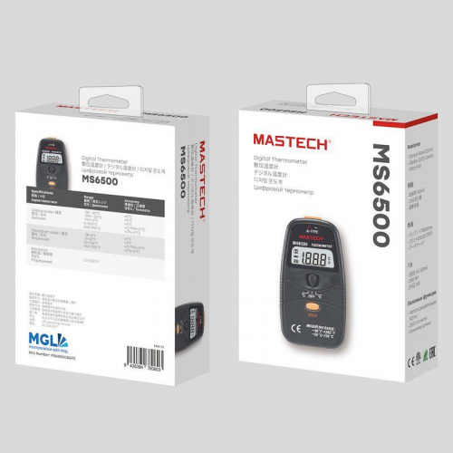 Термометр цифровой MS6500 Mastech 13-1240 фото 4