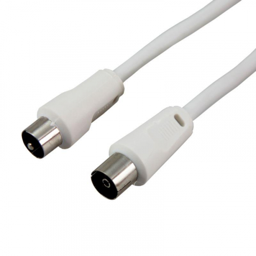 Шнур TV Plug - TV Jack 10м бел. Rexant 18-0007 фото 3