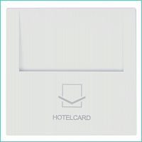 Выключатель карточный СП FD 10А IP20 250В отельный с накладкой механизм сахара Jasmart FD6209SH