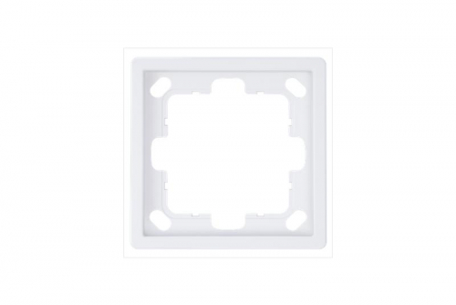 Рамка 1-м СП FD бел. глянцевый Jasmart FD1001W фото 2