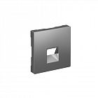 Накладка AtlasDesign для информационных функций типа Keystone сталь SE ATN000984